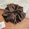 Scrunchie Oversized Estampa de Leopardo Retrô Outono e Inverno para Mulheres, Elástico de Cabelo Fofo Estilo Saia, Novo Acessório de Cabelo Elástico Outono e Inverno