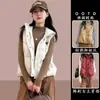 Nueva Chaqueta Chaleco Grueso tipo Puf para Mujer Otoño e Invierno 2025, Chaqueta de Algodón Cálida de Moda y Elegante para Vestir en Capas