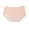 Nuevos Calzones Antibacteriales de Entrepierna de Algodón Puro Sin Costuras de Seda de Hielo para Mujer Ultrafinos Transpirables Sexys Dulce Niña Ropa Interior de Deseo Puro