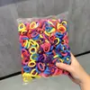 Banda elástica pequeña banda para el pelo de bebé bolsa anillo de toalla sin costuras anillo para el pulgar no daña la cuerda del pelo cuerda para el pelo de niñas accesorios para el pelo de niños