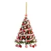 Colgante de Árbol de Navidad Transfronterizo Decoración Navideña para Árbol Decoración Navideña Plana Acrílica para Exteriores Decoración de Muebles