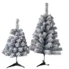 Árbol de Navidad de PVC Encriptado con Flocado, Árbol Decorativo Pequeño Creativo, Stock Listo del Fabricante al por Mayor, Árbol Espiral, Árbol de Nieve para Uso Doméstico