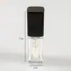 Fabricante Direto Frasco Quadrado Transparente de Grande Capacidade em PETG para Tubos de Gloss Labial Cabeça de Pincel DIY Frasco de Gloss Labial Pode Ser Impresso com Logotipo
