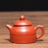 Tetera de arena púrpura Yixing al por mayor, tetera pequeña de barro Zhu con punta de dedo, juego de té de calabaza Xi Shi Piao