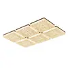 Lámpara de techo minimalista italiana para sala de estar, textura de cristal de hielo de lujo ligero, luz principal para el pasillo, lámpara de iluminación moderna de alta gama para dormitorio