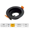 Kit de Downlight Retangular LED de Cabeça Única e Dupla Suporte de Copo de Lâmpada Mr16 Embutido Corredor Teto Downlight