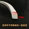 Máquina Selladora de Pedal Manual Tira de Silicona Resistente a Altas Temperaturas Tira de Esponja Cuadrada en Forma de I Aislamiento Goma Suave Tira de Presión Superior t