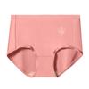 Roupa interior interior fresca plus size senhoras 100% amoreira virilha de seda modal cintura alta antibacteriano cuecas confortáveis atacado