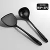 Espátula de Silicona para Olla Doméstica, Colador Especial Antiadherente para Cocinar, Cuchara Caliente, Mango Largo Extendido, Suministros de Cocina, Resistencia a Altas Temperaturas