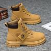 Botas Populares de Grande Tamanho 48 Tamanho 2024 Primavera Cor de Ruibarbo Antiderrapantes Tendência Impermeáveis Botas Britânicas Venda Direta da Fábrica