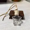 Botella de Perfume para Coche en Forma de Corazón, Botella de Fragancia Recargable, Botella de Colección, Botella de Fragancia Recargable, Adorno Colgante, Colgante de Accesorio de Viaje