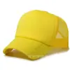 Venta Directa de Fábrica Sombreros de Malla Esponja para Hombres y Mujeres, Gorras de Béisbol Transpirables para Proteger del Sol, Sombreros de Trabajo, Gorras Lisas con Logo Personalizado al por Mayor
