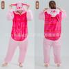 Pijama de franela con dibujos animados de Sonic Cabbie, ropa de baño de dinosaurio, monstruo de pelo, pijamas para el hogar