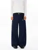 Muxi Clothing Marca de Moda Americana High Street Diseño Plisado Desestructurado Corte Limpio Pantalones Casuales Pantalones de Pierna Recta Ropa de Trabajo
