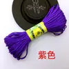 No. Hilo de 7 hebras 20.15m mm Pulsera de Hilo Tejido a Mano DIY Cuerda para Colgar Colgante de Collar Cuerda Roja Material de Tejido a Mano
