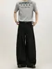 Pantalones de traje de diseñador de pierna ancha, plisados tridimensionales, corte holgado, comercio exterior al por mayor, pantalones rectos casuales sin arrugas para hombres y mujeres