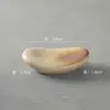 Descansador de palillos de cerámica estilo japonés, soporte para palillos cocido en horno, reposacucharas, soporte para palillos comercial público, cojín creativo para palillos para uso doméstico, montaje de mesa de restaurante