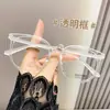 Armazón de Gafas Coreano Ultraligero Liso Anti Luz Azul para Miopía para Mujeres con Armazones Grandes y Caras Grandes para Hacerlas Ver Más Delgadas, Equipado con Lentes de Miopía Graduados