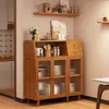 Aparador multifuncional de pared, gabinete de cocina, hogar, sala de estar, gabinete de té, gabinete de almacenamiento, gabinete de estantes