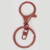 Color pintura broche de langosta juego de 3 piezas de 8 caracteres herrajes equipaje juguete llavero accesorios accesorios de muñeca pequeña llavero