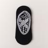 Meias de Yoga Profissionais Femininas com Silicone Antiderrapante Meias de Verão para Esportes Fitness Indoor Meias Cruzadas para Pilates
