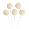 Decoración para Pastel de Venta Caliente Transfronteriza Bola de Espuma Pastel DIY Enchufe 20 Piezas por Set