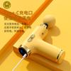 Pistola de fascia de pato amarillo, pistola de impacto eléctrica para fitness, mini relajante muscular, pistola de masaje vibratoria portátil, agarre de fascia