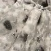 Pelo de coelho tie-dye quente pequena estrela de cinco pontas coelho estrelado pelúcia têxtil para casa roupa travesseiro almofada tecido para palmilha