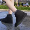 Cobre-sapatos de Látex Impermeável Cobre-sapatos Integrado à Prova de Chuva para Homens e Mulheres Portátil ao Ar Livre Espessado Antiderrapante Resistente ao Desgaste Alta Elasticidade Cobre-sapatos de Chuva