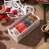 6 rolos de papel de Natal criativo, conjunto de fitas para diário, material de renda de desenho animado DIY, fita adesiva decorativa para diário