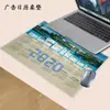 Alfombrilla de Ratón Grande Impermeable para E-Sports Oficina PVC Transparente Alfombrilla de Ratón Suave Alfombrilla de Escritorio Alfombrilla para Teclado de Juego Alfombrilla de Calendario