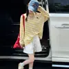 Conjunto de Ropa de Protección Solar de Manga Larga para Niñas Verano 2026 Nuevo Estilo Estudiante de Secundaria Niñas Camiseta Delgada Shorts Conjunto de Dos Piezas