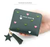 2023 Nova Linda Menina Compacta Mini Multifuncional Exquisita Casual Pequena Carteira de Moedas Porta-Cartões Pequeno