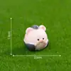 Miniaturas de Dibujos Animados Versión Q Viaje al Oeste Figuras Lindas Muñecas DIY Decoraciones para Casa de Muñecas Tablero de Coche Pequeños Adornos