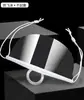 Mascarillas Transparentes para Uso en Catering, Antivaho, Antisalpicaduras de Plástico para Chefs en Cocinas y Restaurantes