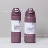 Copo de Frutas Duplo Novo Transfronteiriço Aço Inoxidável 304 Copo com Isolamento a Vácuo Portátil Grande Capacidade Garrafa de Água Esportiva Atacado
