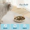 Tigela Personalizada para Pet Tigela de Melamina para Comida Lenta Antiderrapante Anti-Engasgo Tigela para Gato Cor Doce Utensílios para Comida de Gato Tigela de Comida