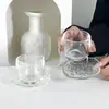 Anillo para el Pulgar Taza de Copa Única Taza del Propietario Taza de Té de Vidrio de Gama Alta para Hombres Juego de Té Resistente a Altas Temperaturas