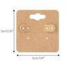 Tarjeta para aretes de tres colores tarjeta para pendientes de botón cartón tarjeta de embalaje de joyería 5 * 5 cm Venta caliente en Amazon tarjeta para aretes de tres colores