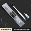 Escova de dente descartável cerdas macias kit Escova de dente de hotel estrela pasta de dente Pousada lavatório dois em um suprimentos de hotel chinelos