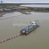 Draga de succión de cables, Draga de succión de cables grande para canales de puertos, Barco de succión y bombeo de arena, Barco grande de 14 pulgadas para minería de sal