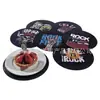 Posavasos de CD Muy Retro, Tapetes para Cerveza de Disco de Vinilo, Posavasos de Plástico para Café y Té, Productos Transfronterizos, Venta Directa de Fabricantes