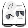 3475 Gafas de sol aviador polarizadas gafas de sol protector solar comercio exterior transfronterizo Amazon moda europea y americana caja gafas de policarbonato