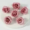 Flor de seda realista material diy ramo flor artificial hecha a mano decoración de escena flor de peonía simulación flor de alta calidad sensación decorativa