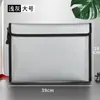 Bolsa Ignífuga Jerry Bolsa Protectora Retardante de Llama Bolsa de Almacenamiento de Documentos Sellada Gran Capacidad Impermeable a Prueba de Humedad Bolsa para Archivos con Impresión