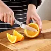 Cuchillo de Fruta Portátil Multifuncional, Pelador de Cocina de Acero Inoxidable, Cuchillo de Fruta para el Hogar, Cuchillo para Cortar Melón, Mini Cuchillo