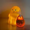 Enfeites de fantasma brilhantes com retalhos de laço retrô transfronteiriços, decorações de Halloween para casa, presentes criativos, atacado do fabricante