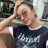 Gafas de Sol Metálicas Ojo de Gato con Sentido Tecnológico Retro Futuro para Mujer, Gafas de Sol de Forma Cóncava Anti-UV para Hombre, Textura Moderna
