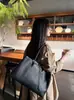 Bolsa feminina transfronteiriça de couro genuíno, nova bolsa de mão outono e inverno, couro bovino de camada superior natural, toque de alta qualidade, bolsa tote de ombro