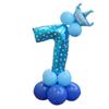 Amazon 32 pulgadas Columna Digital Globos de Papel de Aluminio Decoración Arreglo Globos Creativos para Fiesta de Primer Cumpleaños Infantil